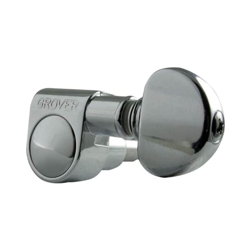 Grover 205C6 Mini Rotomatic 6 In-Line Tuners - Chrome image 1