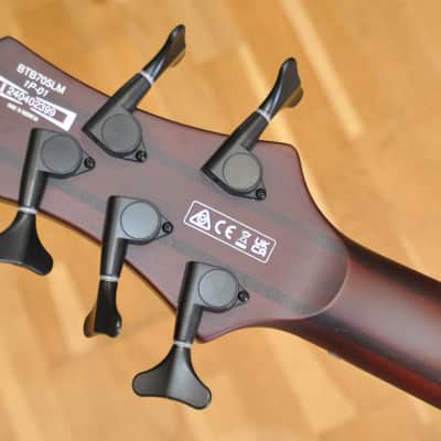 IBANEZ BTB705LM NNF Natural Browned Burst Flat / 5-String Light Multi Scale/ Bass Workshop Series / BTB705LM-NNF / I240402399 image 13