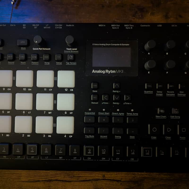 2020 Elektron Analog Rytm MkII Black