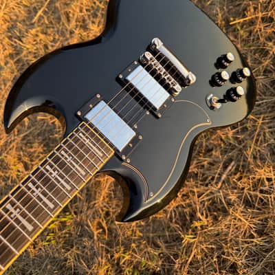 Epiphone tony iommi SG bone nut ebony signature Left handed lefty lh image 9