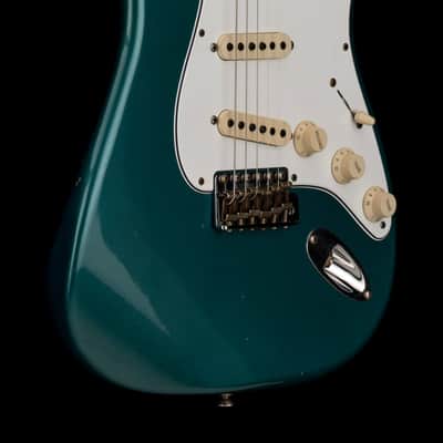 Fender Custom Shop Empire 59 Transition Stratocaster Journeyman Relic - Aged Ocean Turquoise #19534 image 6
