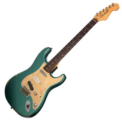 Fender Custom Shop MVP Nashville Stratocaster Relic - Sherwood Green Metallic - Dealer Select Master Vintage Player Series Electric Guitar image 5