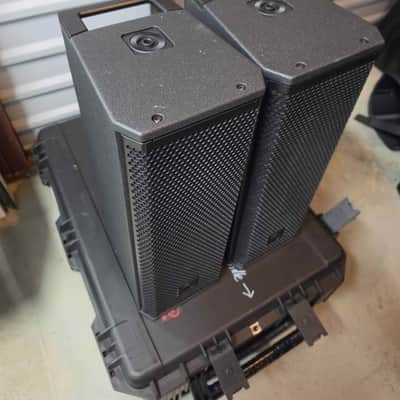 RCF (2) NXL 14-A Column Speakers with SKB Case and Tuki Covers image 5