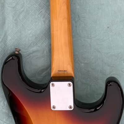Fender Stratocaster LEFTY 1996 - Sunburst Made in Japan image 13