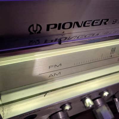 Pioneer SX-1250 160-Watt Stereo Solid-State Receiver 1976 - 1978 - Silver image 5