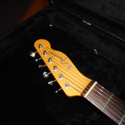 Scarecrow Guitars 60's Modern Modded Telecaster Tribute Lake Placid Blue Fender CIJ neck image 6