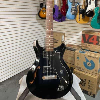 PRS S2 USA Semi-Hollowbody Mira 2014 - Black w/Gig Bag image 5