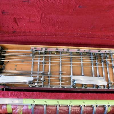 MSA Classic 55 Double Neck Pedal Steel Red image 7