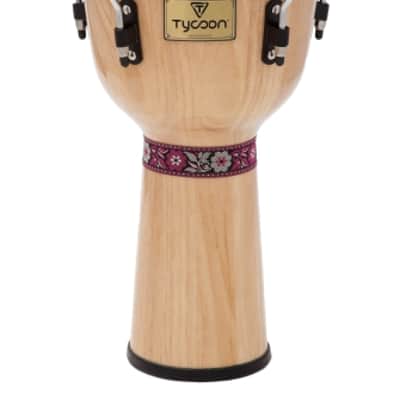Tycoon Artist Series Natural Finish Djembe 12" TJ-72BN image 1
