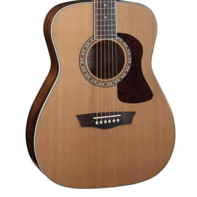 Washburn F11S Heritage 10 Series Folk Acoustic Guitar - Natural (HF11S-O-U) image 2