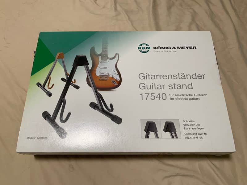 K&M Konig & Meyer 17540 Electric Guitar Stand - A Frame image 1