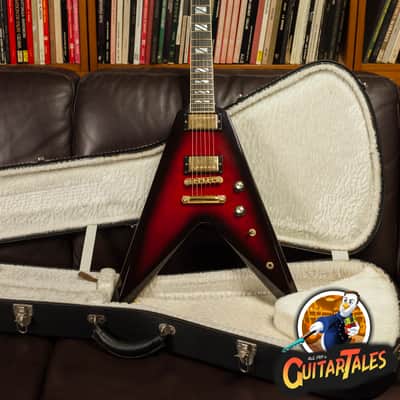 Gibson 50th Anniversary Flying V 2008 Guitar of the month GOTM Brimstone Burst -VIDEO- image 11