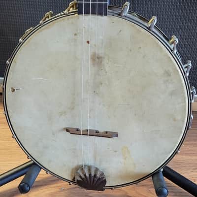 1920's? Tenor Banjo Elton Slingerland Original case 17 fret image 3
