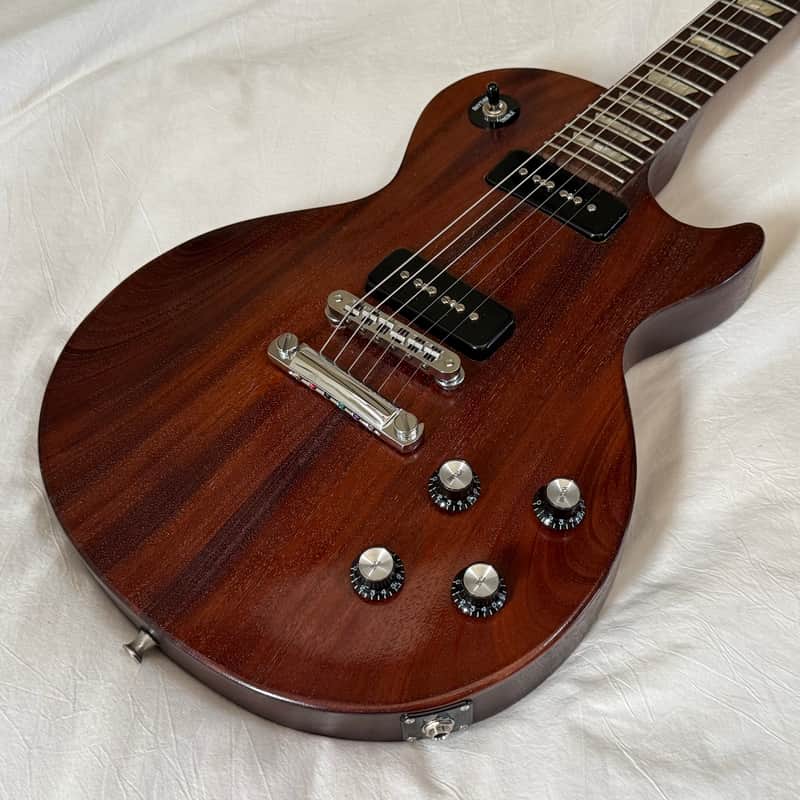 2009 Gibson Les Paul Studio Mahogany Top P90 - Vintage Gloss Brown - Free Pro Setup - 6.9 lbs image 1