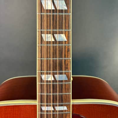 2022 Gibson Custom 1960 Heritage Hummingbird Cherry Sunburst VOS with LR Baggs Anthem pickup image 9