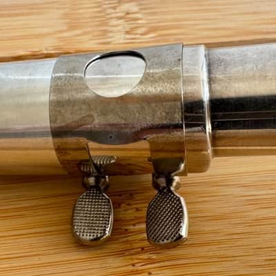 Dave Guardala Branford Marsalis tenor mouthpiece 1980s - Silver plated image 6