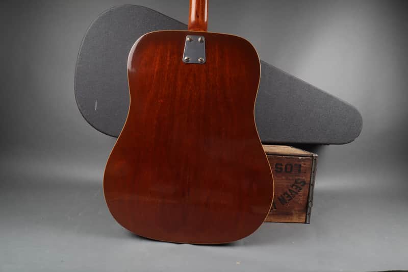 Vintage Eko Ranger VI Dreadnought Acoustic Made In Italy | Reverb