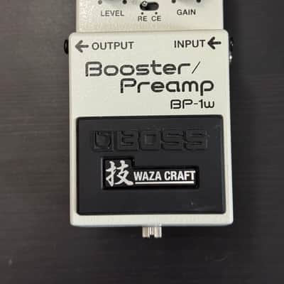 Boss BP-1W Booster / Preamp Waza Craft 2023 - Present White image 1