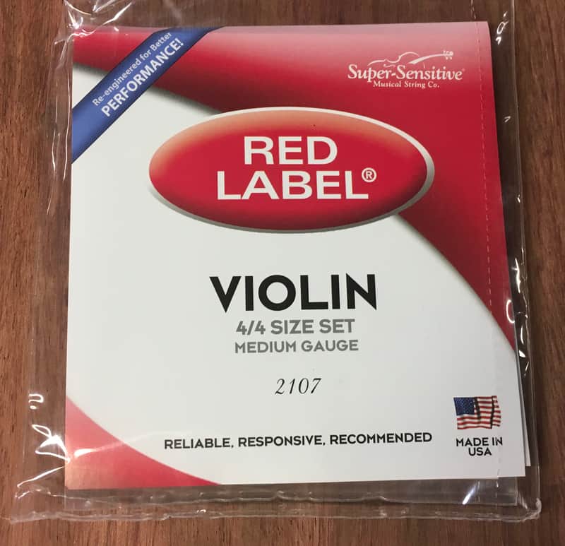Red label Violin 4/4 Set #2107 - Crazy FAST FREE Shipping - Best Choice!!! image 1