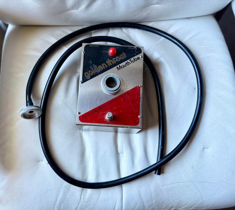 Electro-Harmonix Electro-Harmonix Golden Throat Mouth Tube – Vintage 1970s 70is - black/silver image 1