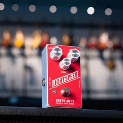 Reverb.com listing, price, conditions, and images for greer-amps-lightspeed-organic-overdrive