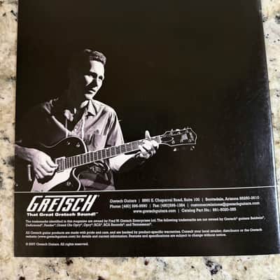Gretsch Chet Atkins Catalog 2007 6120 6119 6122 country gentlemen Tennessean 6121 Tennessee Rose image 13