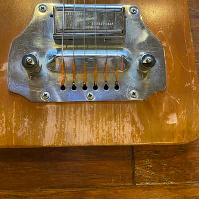 Electromuse 6 string Lap Steel Eye Beam Pickup with case image 5