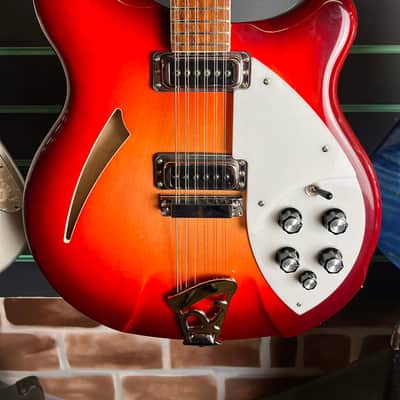 Rickenbacker 360/12 Fireglo 2011 Semi-Hollow 12 String Electric Guitar image 4