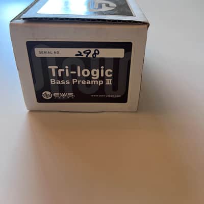 E.W.S. Tri-Logic Bass Preamp 3 2010s - Graphic image 8