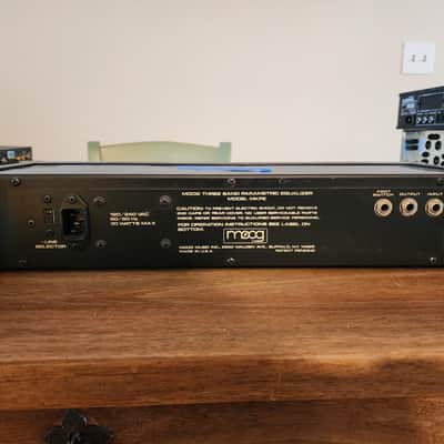 Moog MKPE Three Band Parametric Equalizer 1970s - Black image 2