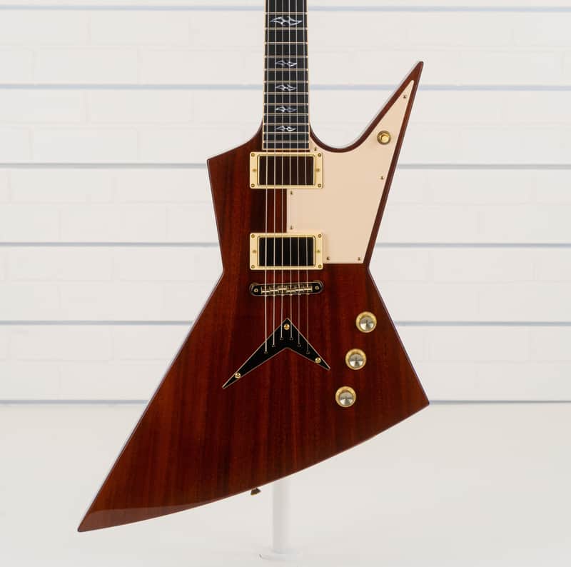 Dean USA Zero Pickguard Limited Edition Electric Guitar, Ebony Fingerboard, Mahogany Gloss Natural image 1