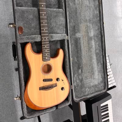 Fender American Acoustasonic Stratocaster 2020 - Present - Natural image 1