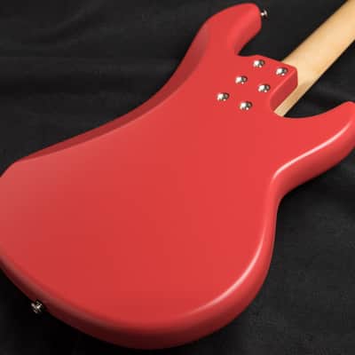 G&L LB-100 Bass Fullerton Red w/ Satin Frost Left Handed image 4