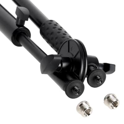 Rockville GIGSTAND DUAL Microphone Mic Stand For Studio Audio Music Recording image 9