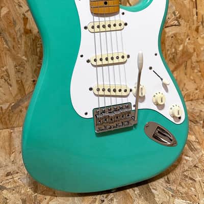 Pre Owned Fender 2019 Vintera '50s Stratocaster - Sea Foam Green, Maple image 1