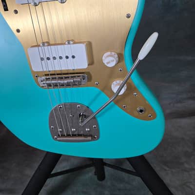 Squier 40th Anniversary Vintage Edition Jazzmaster 2022 - Present - Satin Sea Foam Green image 3