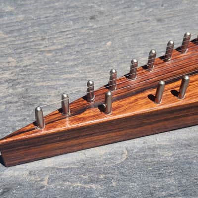 Beautiful Vintage Antique Rosewood Psaltry 18" image 13