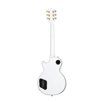 Epiphone Les Paul Custom Alpine White - Single Cut Electric Guitar image 2