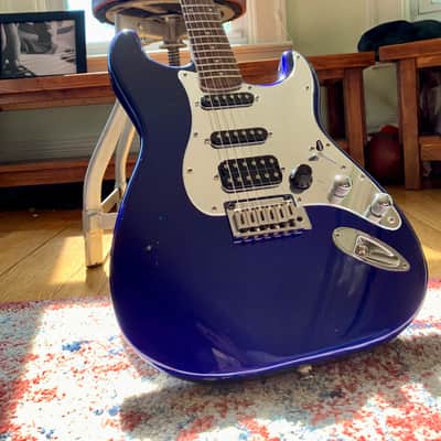 Fender Starcaster HSS 2005 - Blue image 2