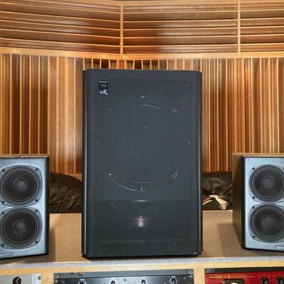M & K (Miller & Kreisel) MPS-2510P Professional Active Powered Studio Monitors with MPS-5410 THX Certified Subwoofer- Excellent Cond. - Original owner- seldom used. image 1