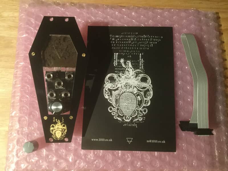 ERD ERD Earth Return Distortion VCA Eurorack Module Vampiric Edition VERY RARE 2017 Black No. 1 image 1