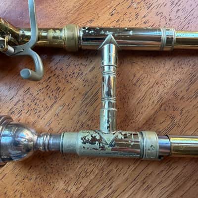 CG Conn Director 50H intermediate F-attachment Trombone 1967 Elkhart Era- Brass image 4