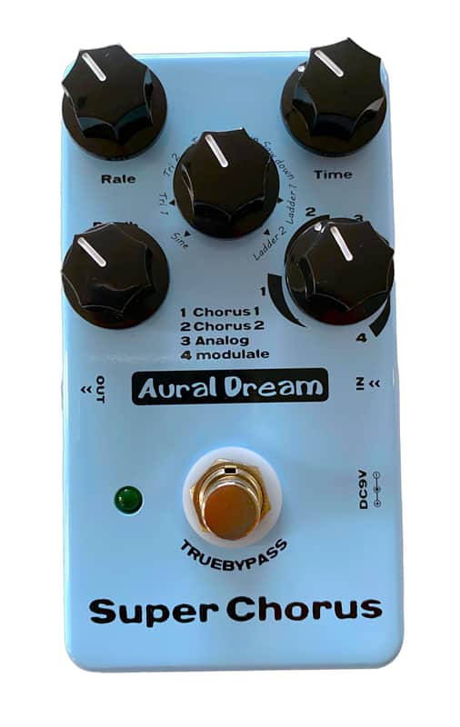 Chorus Pedal Super Tones! 4 Chorus 8 Modulation 32 Unique Chorus Effects Total! Aural Super Chorus! image 1
