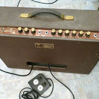 Falcon Electronics Guitar reverb 125-2C 1969 maron image 2