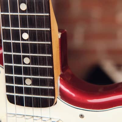 1964 Fender Jaguar - Candy Apple Red with Matching Headstock! image 6
