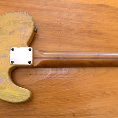 Left handed Lefty LH Fender Telecaster 1951 Butterscotch-The First One EVER Made WATCH THE VIDEO image 13