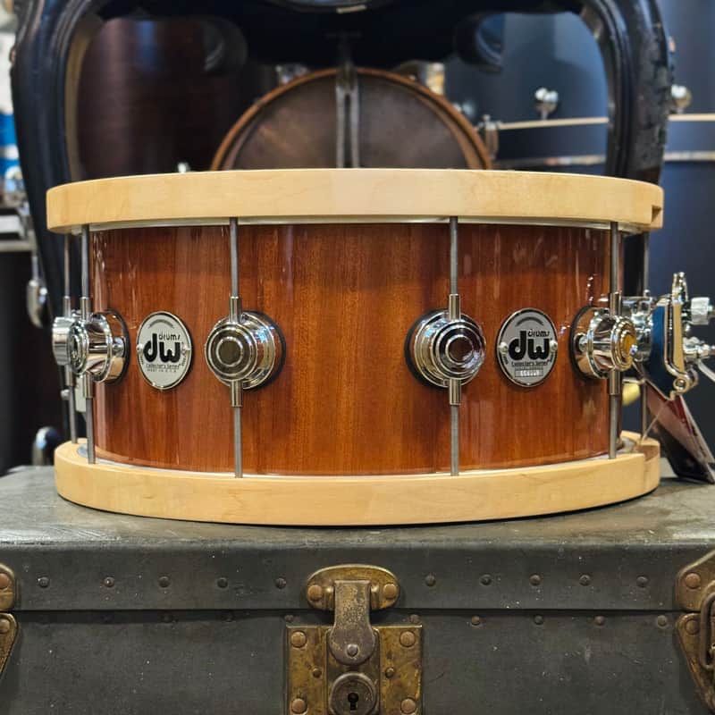 DW Walfredo Reyes Jr Collection DW Collectors 6.5×14 Maple Mah…