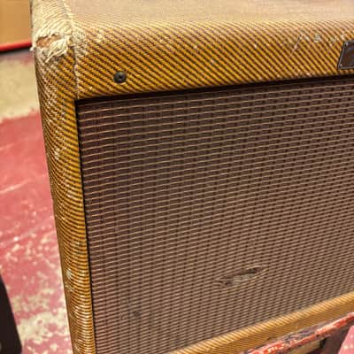 1955 Fender Tremolux 5E9 Narrow Panel Tweed image 2