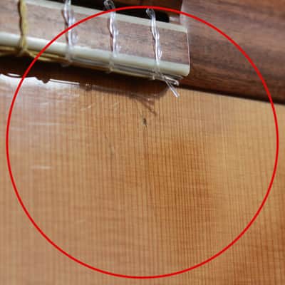 2017 S.F. Allen Custom USA Western Cedar / Black Limba Nylon String Guitar w/ Case image 22