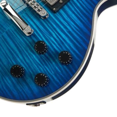 Chill Cat Limited Custom Ocean Blue Electric Guitar image 8